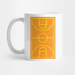 Basketball Court Mug